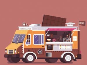 Food And Drink Trucks Memory Puzzle Game Online - Puzzle Game
