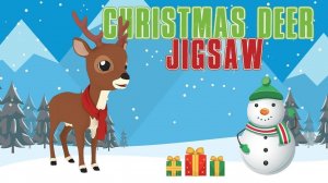 Winter Deer Picture Puzzle
