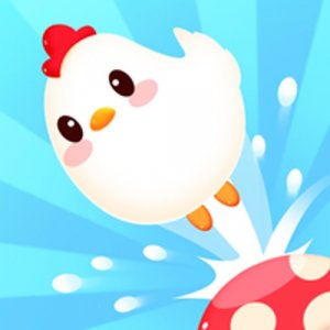 Crazy Chicken Jump Online Puzzle Game