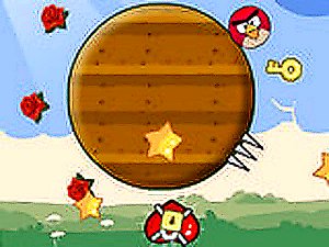 Rolling Angry Birds Online Game