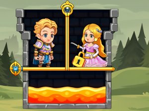 Rescue Hero Pin Logic Puzzle
