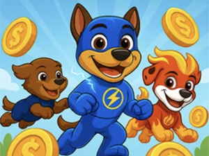 Paw Patrol Marshall Skye Ryder Everest Online Runner Game