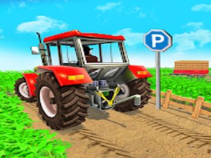 Rural Farming Tractor Parking Game - Driving Sim