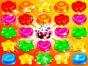 Sweet Jelly Garden Blast Online Puzzle Game - Match 3 Puzzle Game