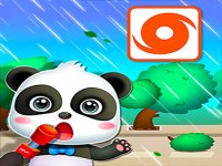 Baby Panda Storm Safety Kids Game