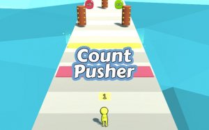 Count Pusher - Team Runner Math Game Online