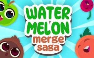 Watermelon Merge Saga: Fun Fruit Merge Puzzle Game Online