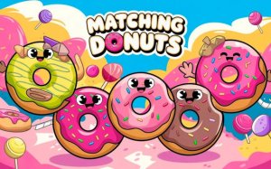 Matching Donuts Puzzle Game Online - Puzzle Game