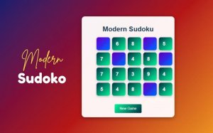 Modern Sudoku Puzzle Game