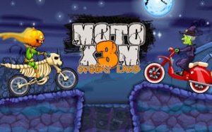 Moto X3M Spooky Land Bike Racing