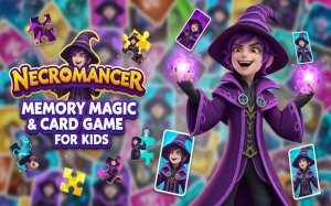 Necromancer Memory Magic & Card Game for Kids - Fantasy Matching Puzzle Online