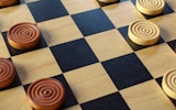 Classic Checkers Strategy Game
