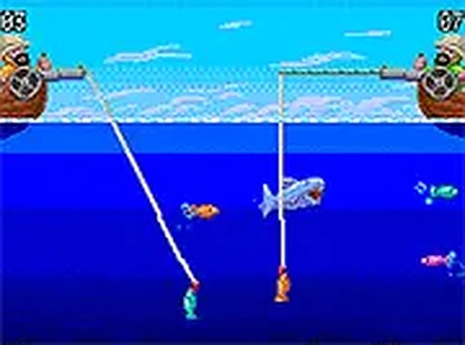 Pier Angler Relaxing Catch