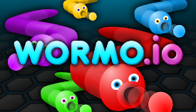 Wormo.io Online Game - Slither and Shoot Arcade Game